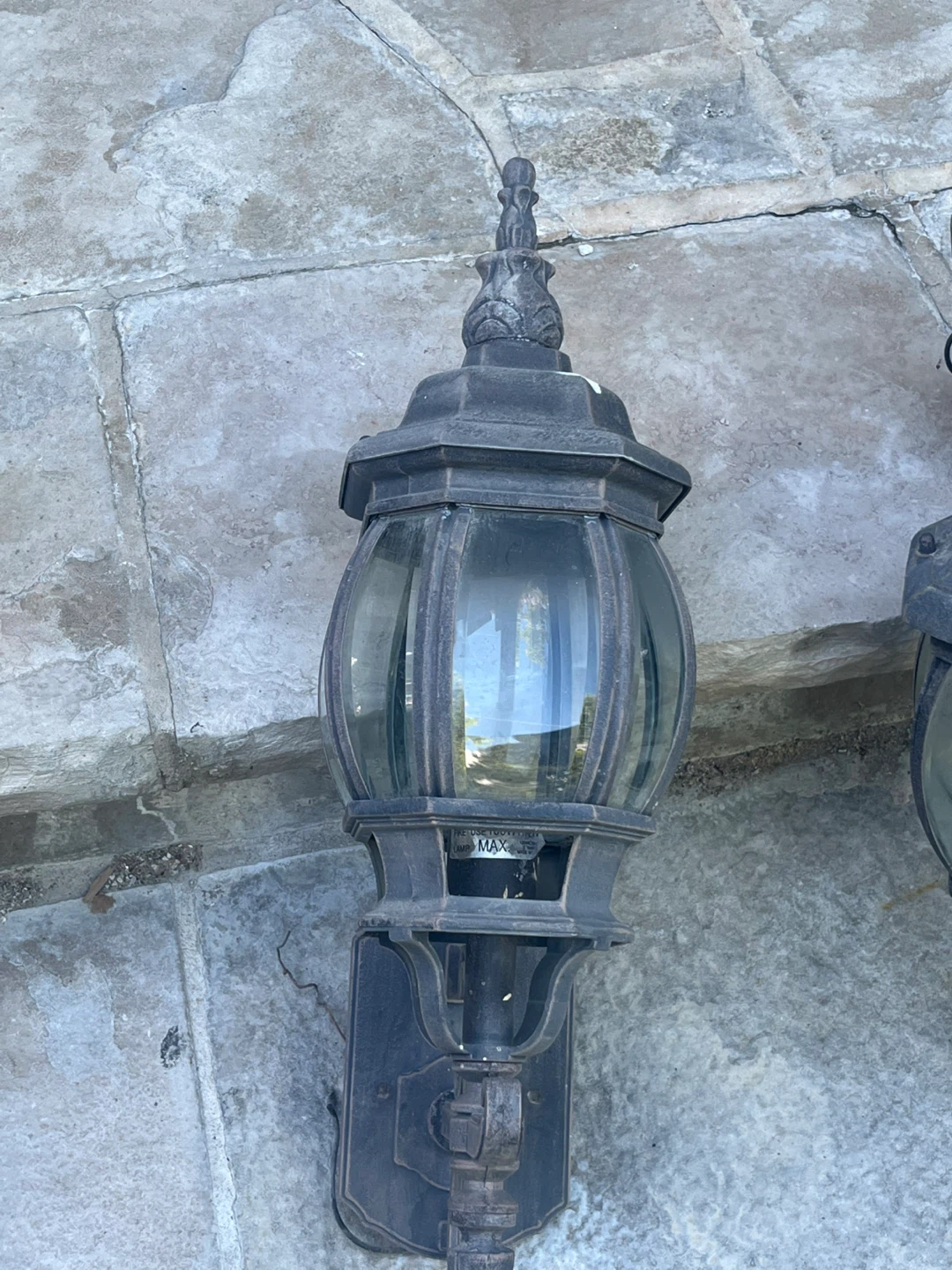 4 Metal Outdoor Wall Lantern