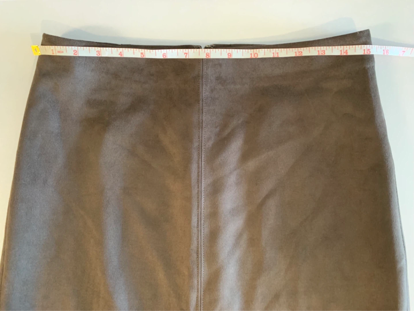 ⚽️ GAP Brown Suede Skirt - photo 4