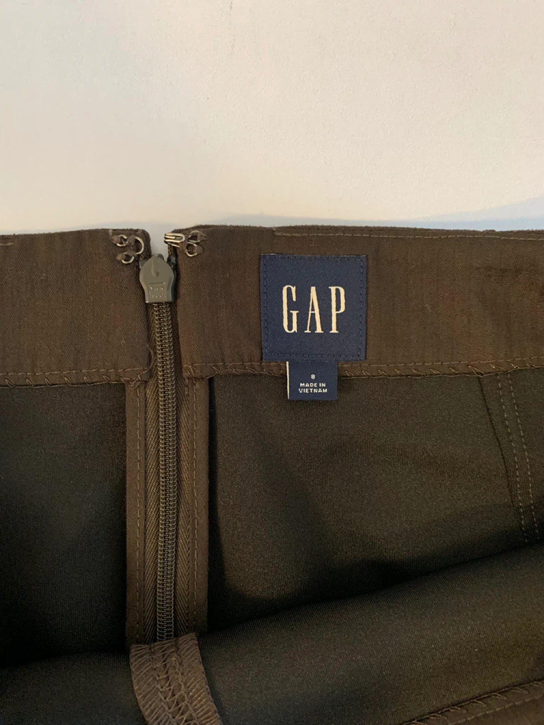 ⚽️ GAP Brown Suede Skirt - photo 3