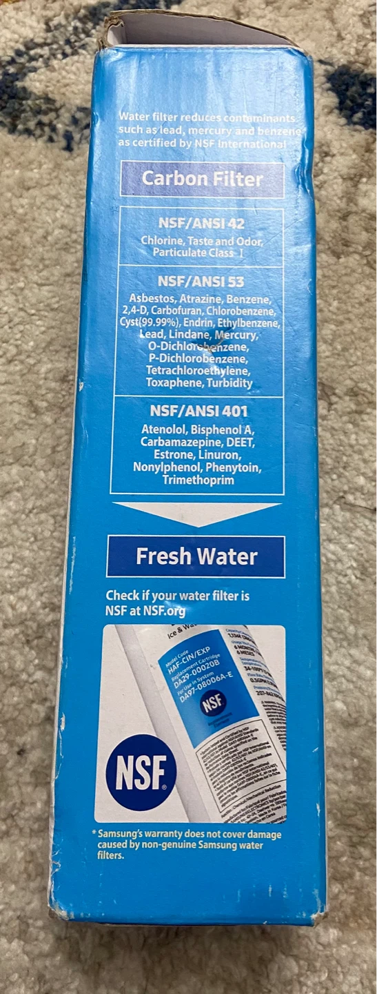 ⚽️Samsung HAF-CIN/EXP Water Filter Replacement Cartridge - photo 2
