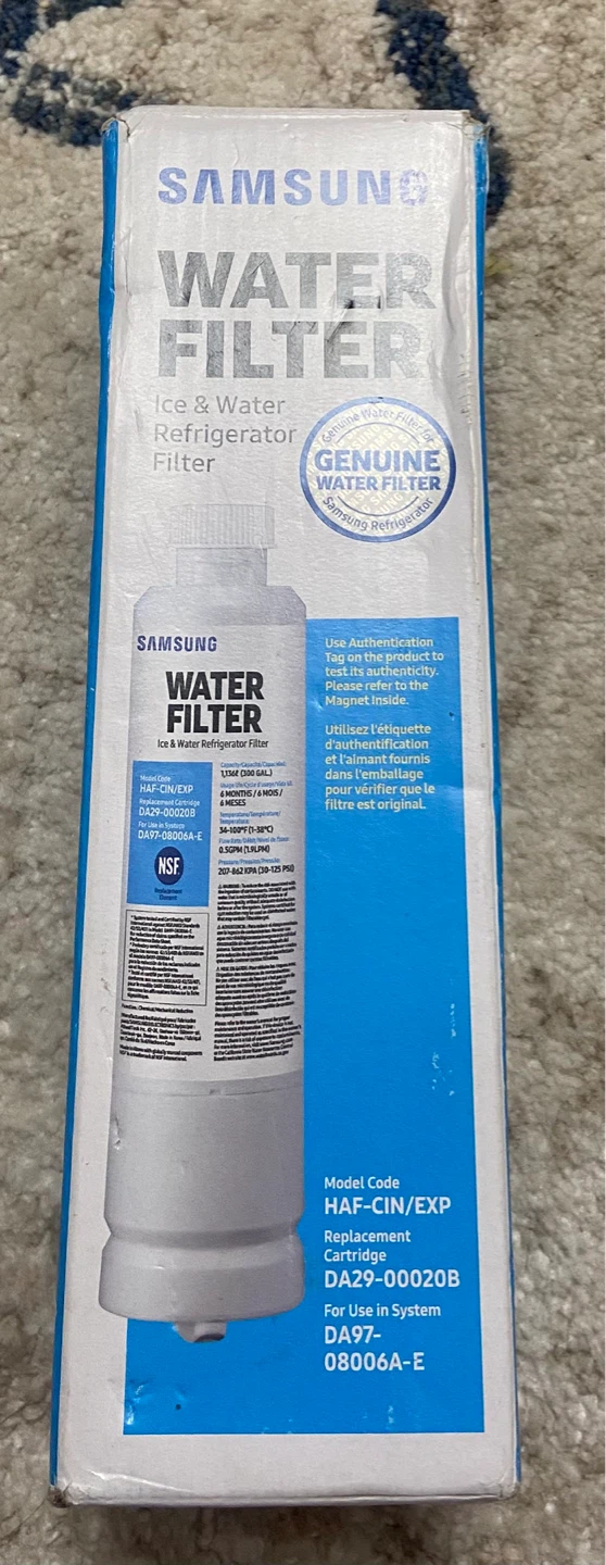 ⚽️Samsung HAF-CIN/EXP Water Filter Replacement Cartridge