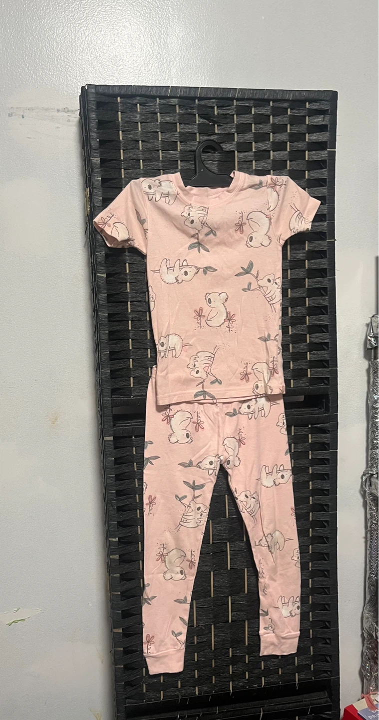 Kids Pajama Set Pink Koala Print size 5 kids - photo 2