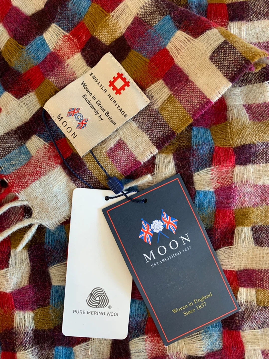 ⚽️ Abraham MOON Pure Merino Wool Scarf - photo 2