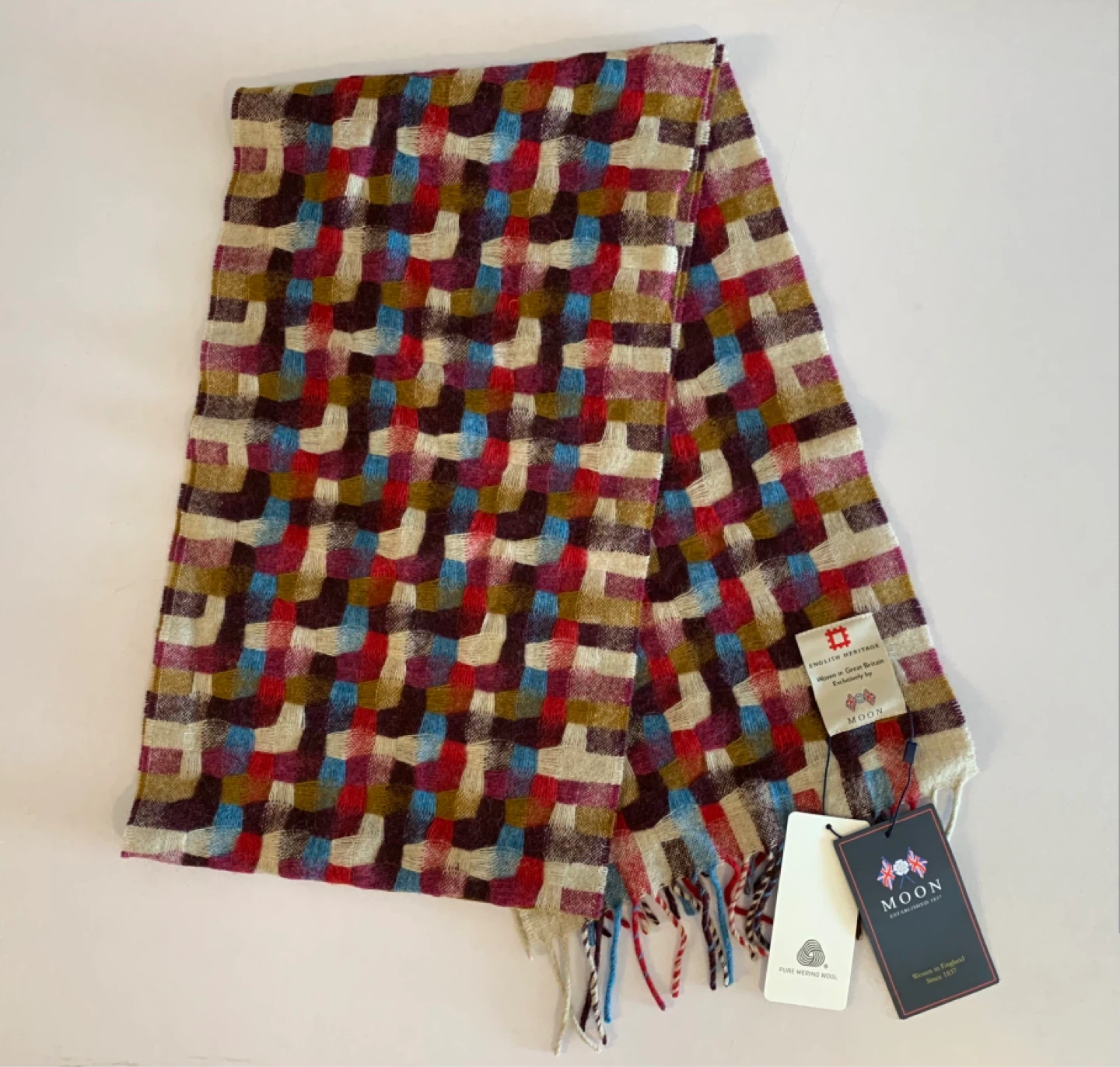 ⚽️ Abraham MOON Pure Merino Wool Scarf