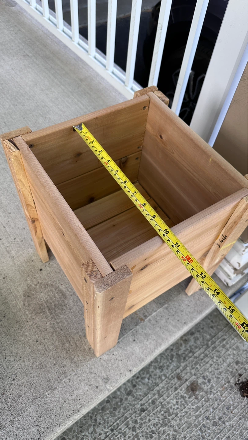 Wooden Planter Box - photo 5