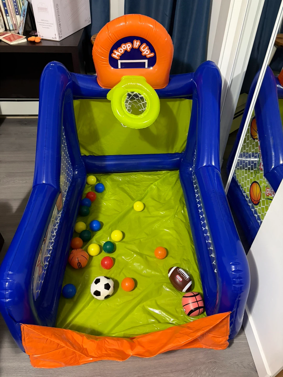 Inflatable Basketball and Soccer Game