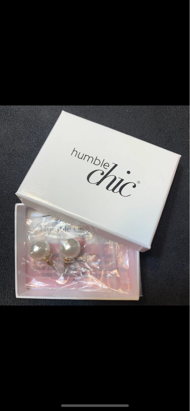 ⚽️Humble Chic Pearl Earrings, new - photo 3