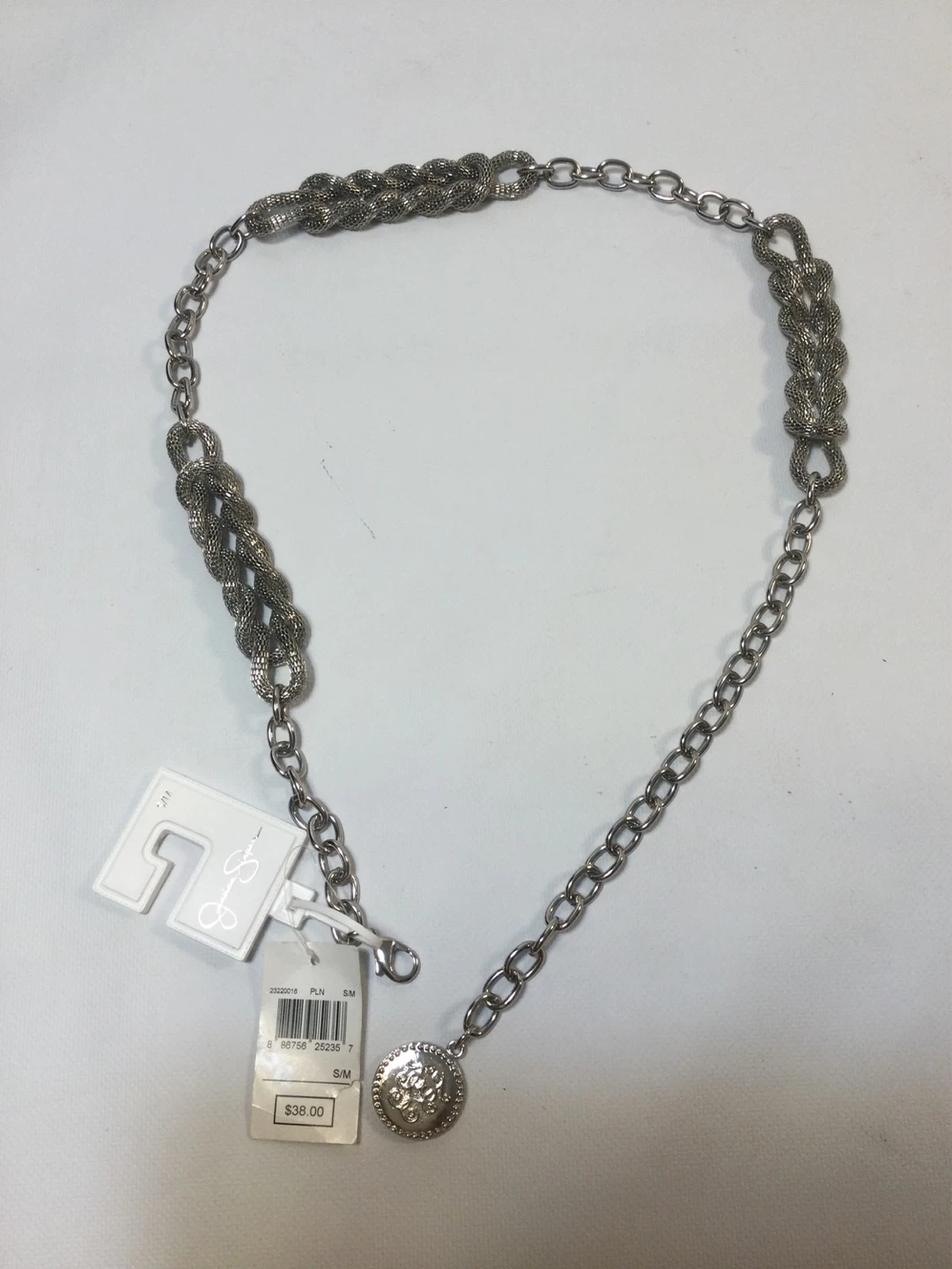 ⚽️Jessica Simpson Knotted Chain Belt S/M - photo 2