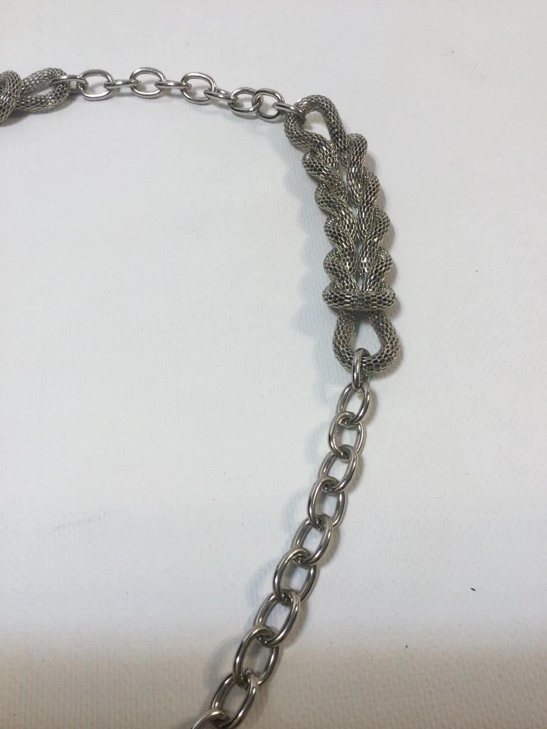 ⚽️Jessica Simpson Knotted Chain Belt S/M - photo 3