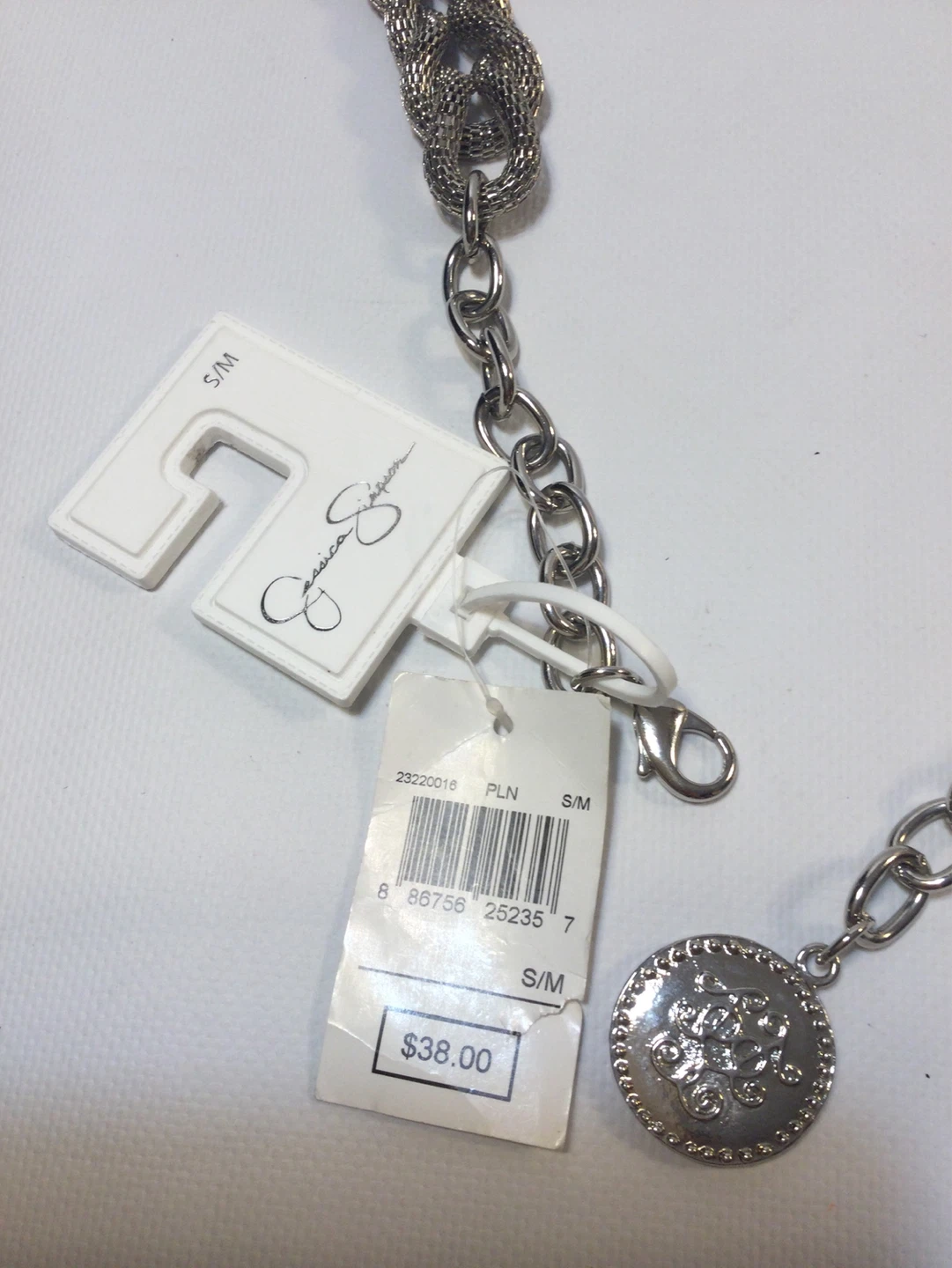 ⚽️Jessica Simpson Knotted Chain Belt S/M - photo 4