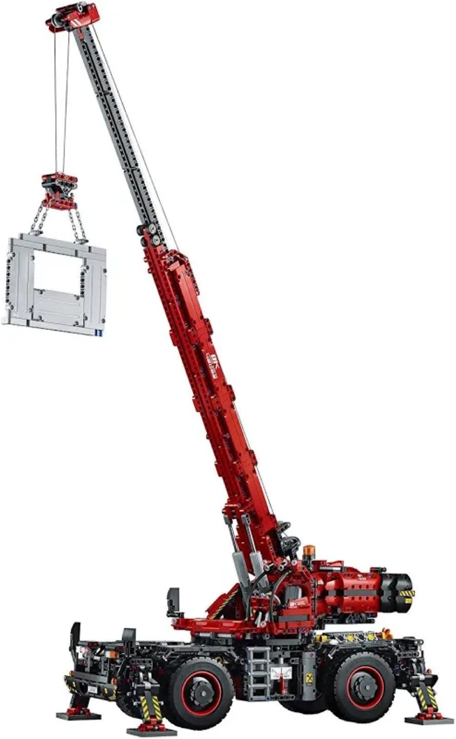 LEGO Technic Heavy-Duty Mobile Crane 42082 - photo 2