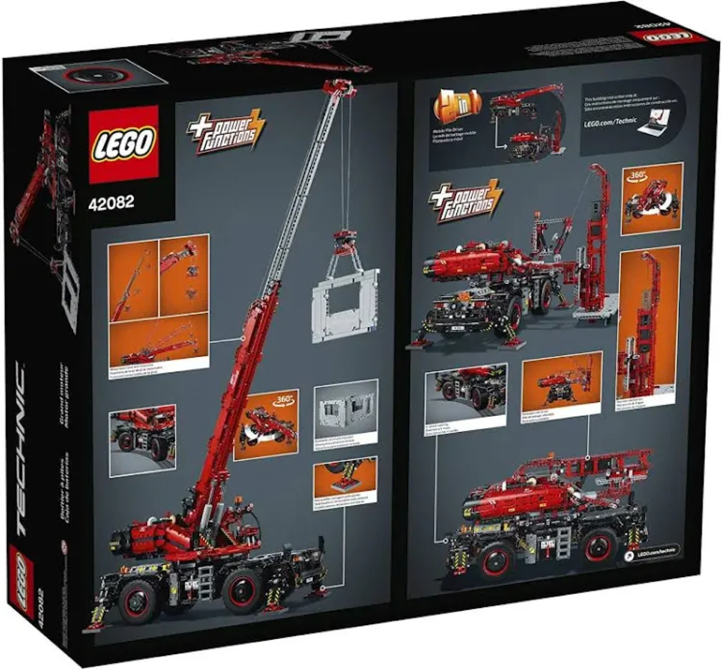 LEGO Technic Heavy-Duty Mobile Crane 42082 - photo 5