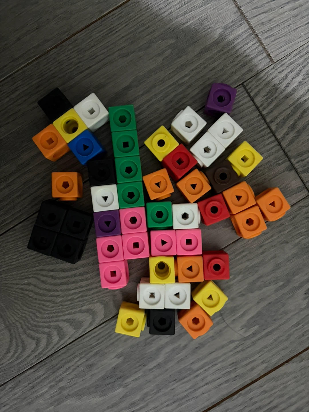 Math Connecting Cubes Set