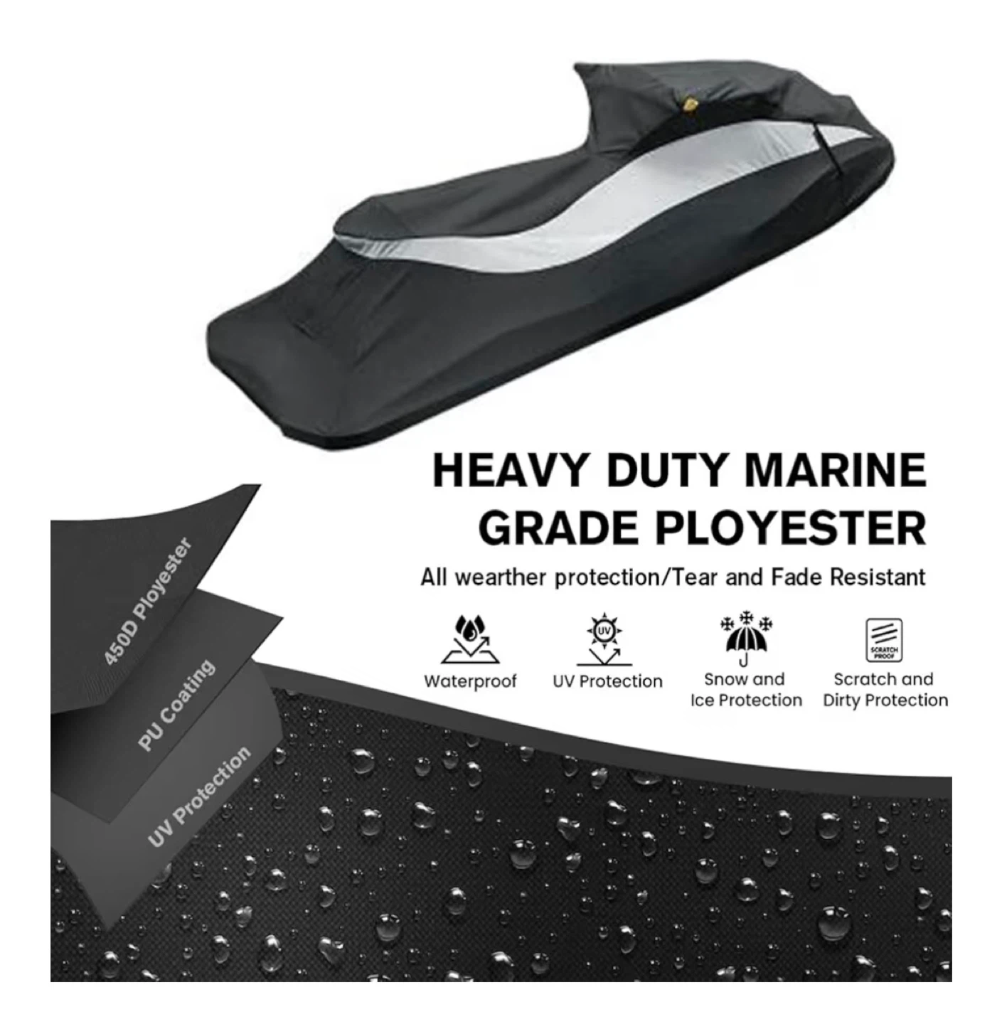 ⚽️ New Marine Grade Jet Ski Cover - photo 5