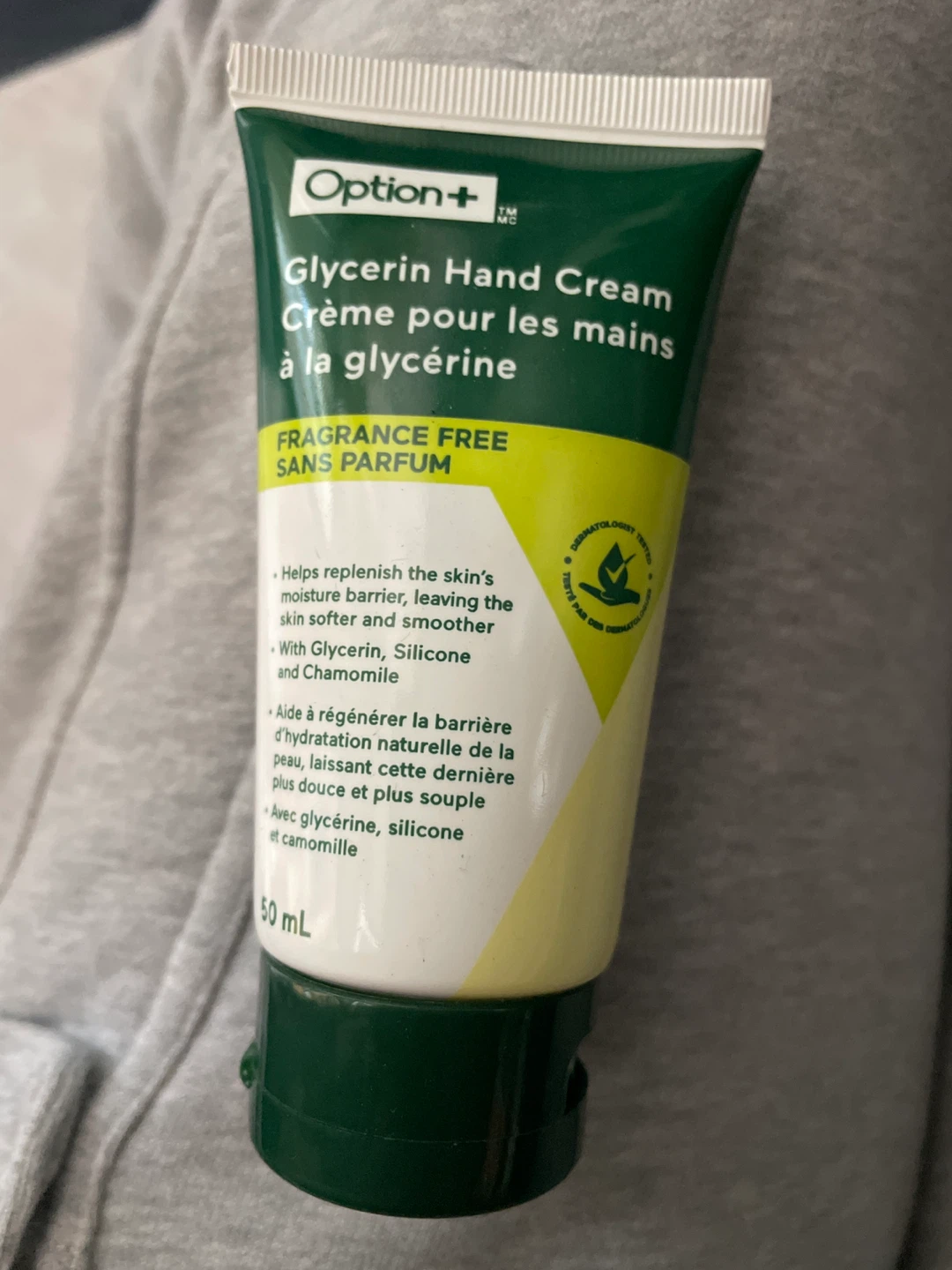 ⚽️ New Option+ Glycerin Hand Cream - 50 mL
