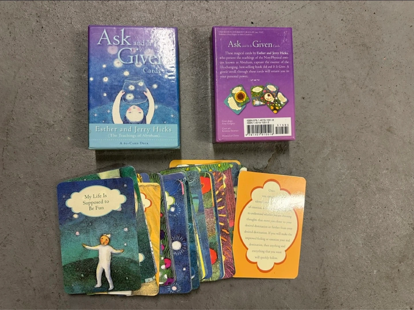 ⚽️Ask and It Is Given Cards by Esther and Jerry Hicks