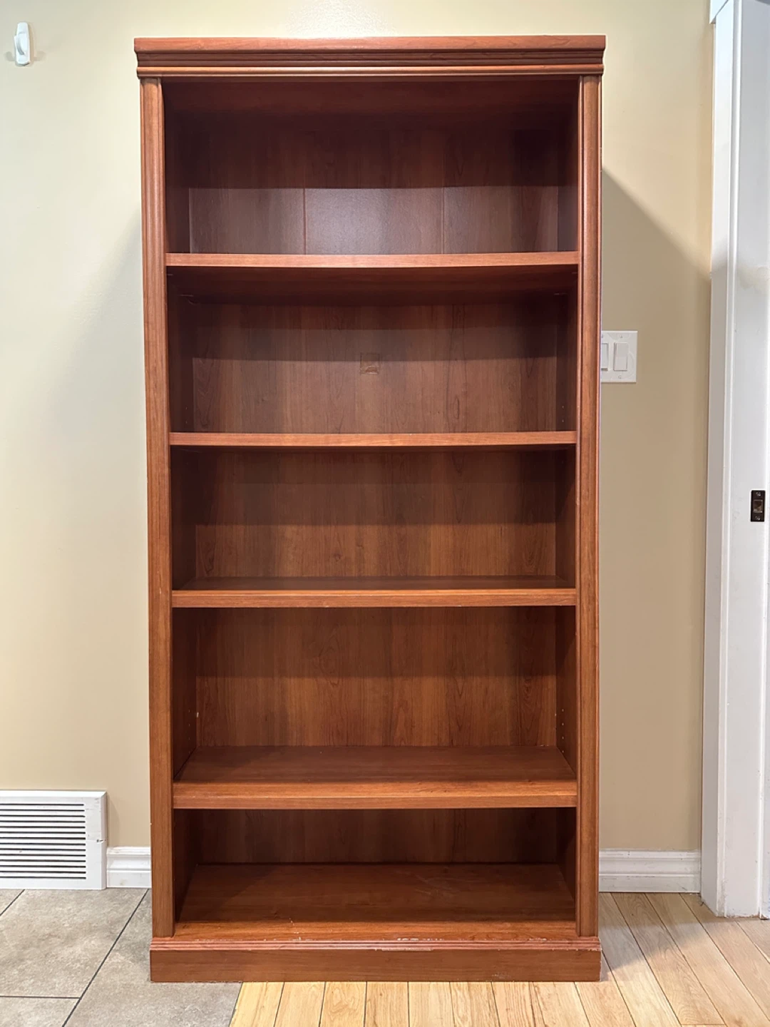 Large Solid Bookcase  with Adjustable Shelves (CAN DELIVER)