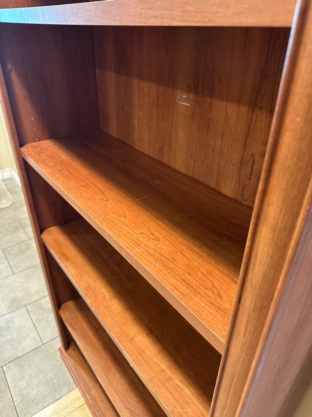 Large Solid Bookcase  with Adjustable Shelves (CAN DELIVER) - photo 3