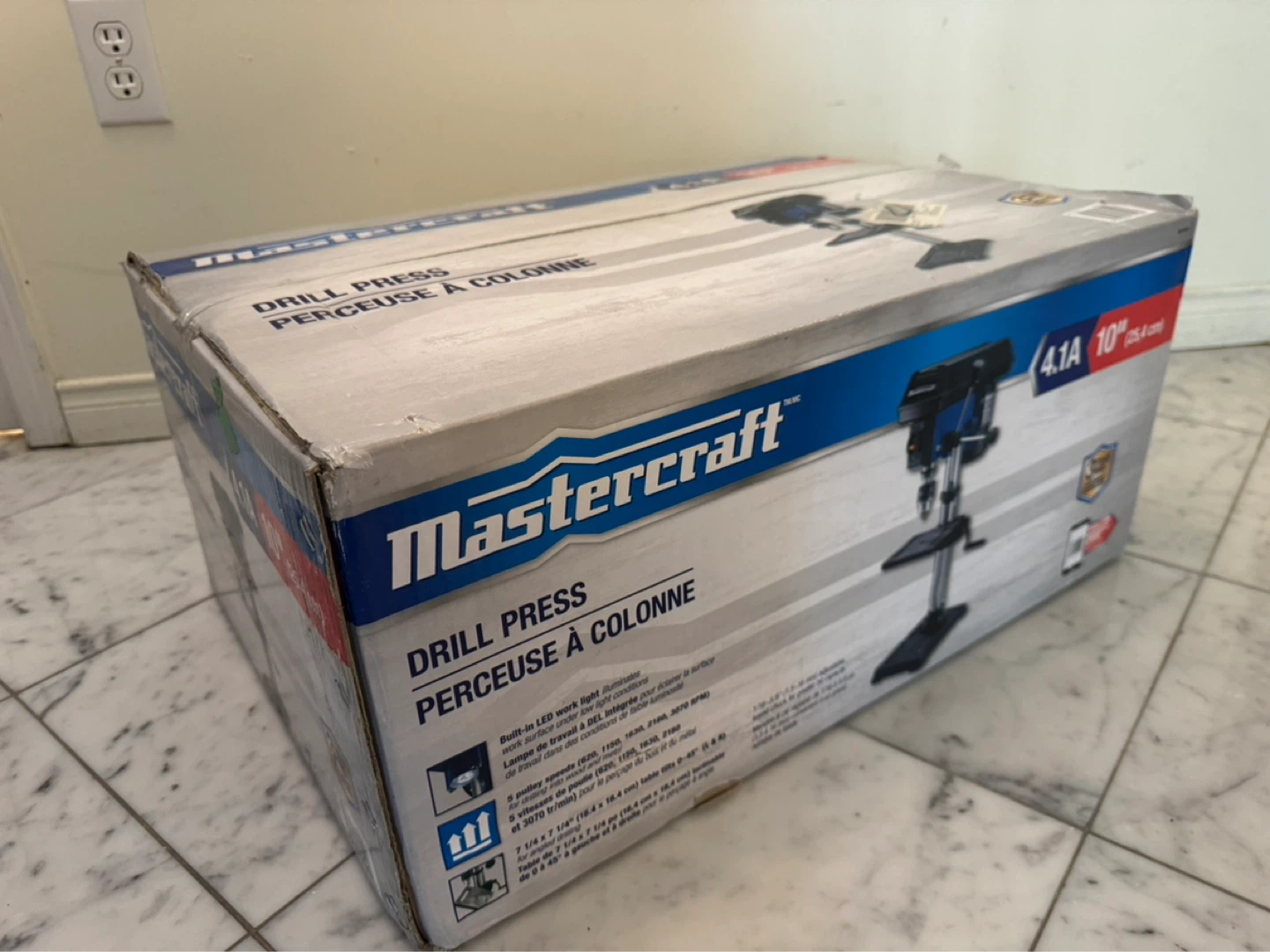 Mastercraft 4.1A 10" Drill Press