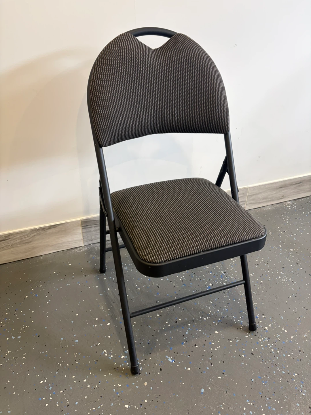 Folding Chair with Padded Seat and Back