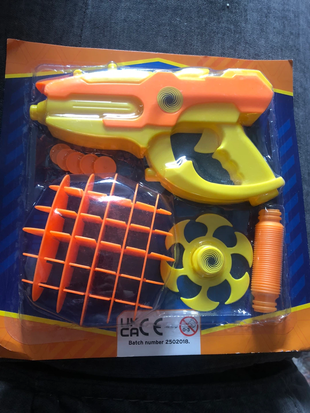 ⚽️ Disc Skill Gun Toy Blaster with Accessories