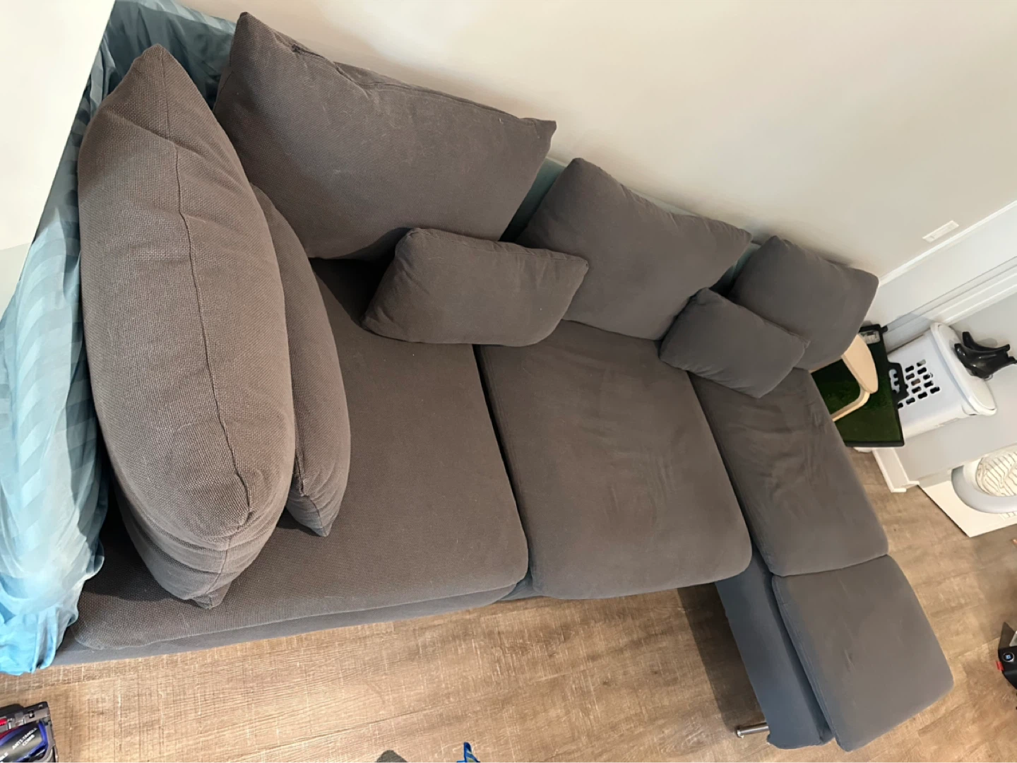 Gray Sectional Sofa (Ikea) - photo 2
