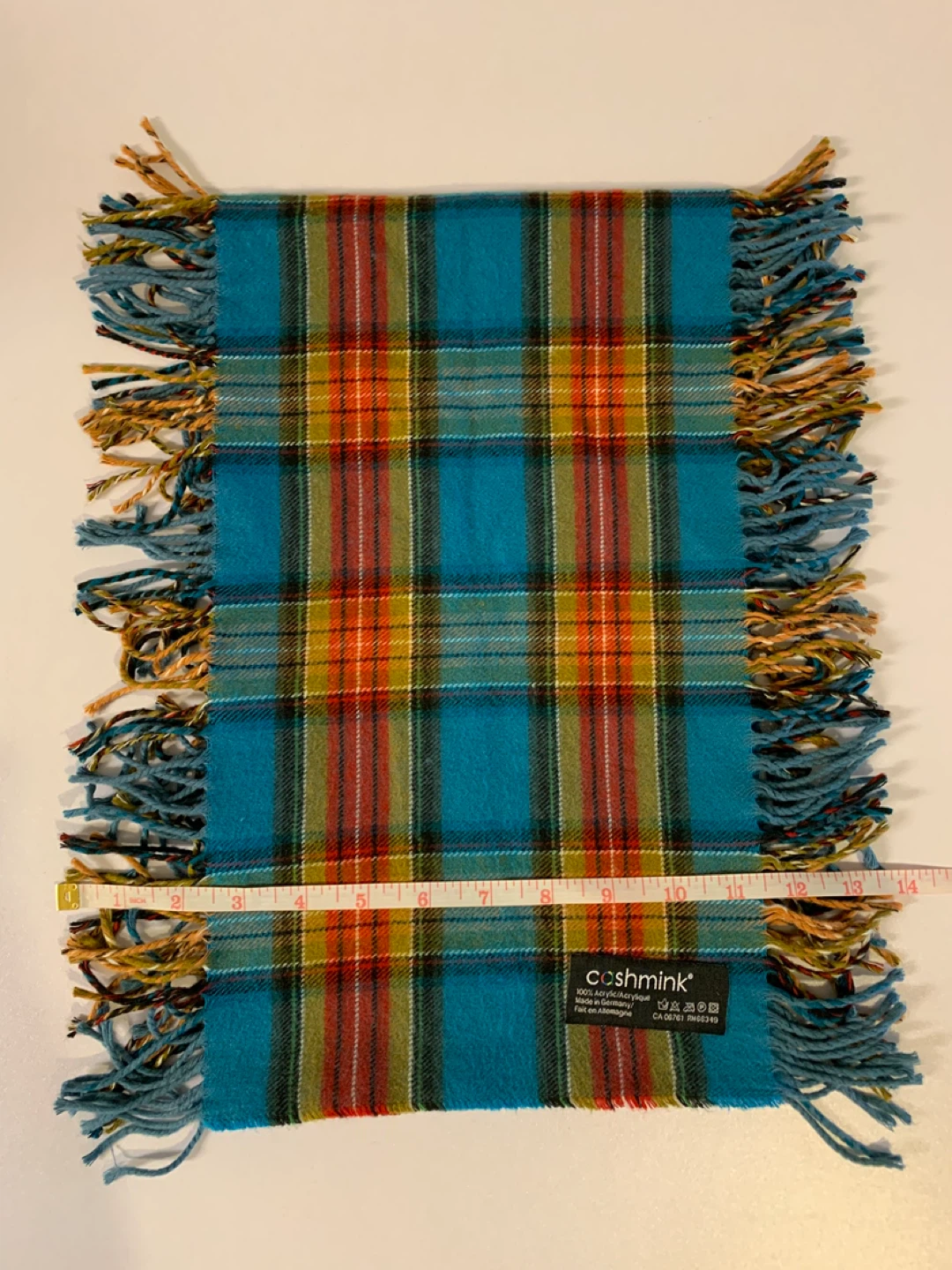 ⚽️ Cashmink Plaid Scarf - photo 3