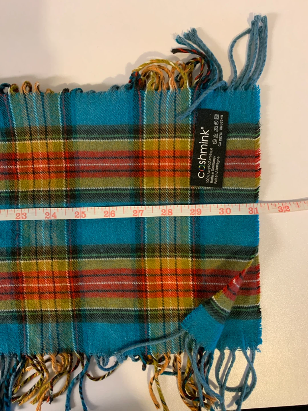 ⚽️ Cashmink Plaid Scarf - photo 4