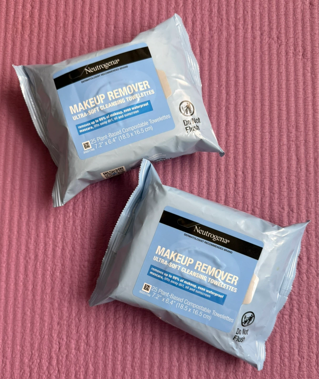 NEW⚽️Neutrogena Makeup Remover-2 pack