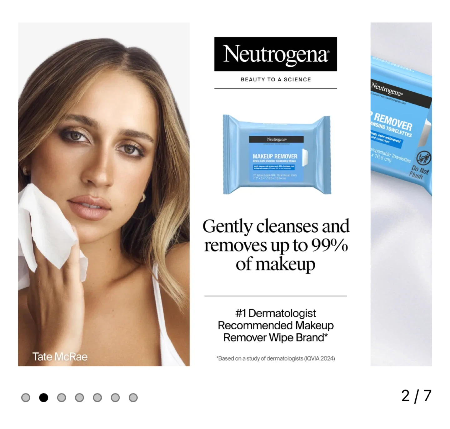 NEW⚽️Neutrogena Makeup Remover-2 pack - photo 4