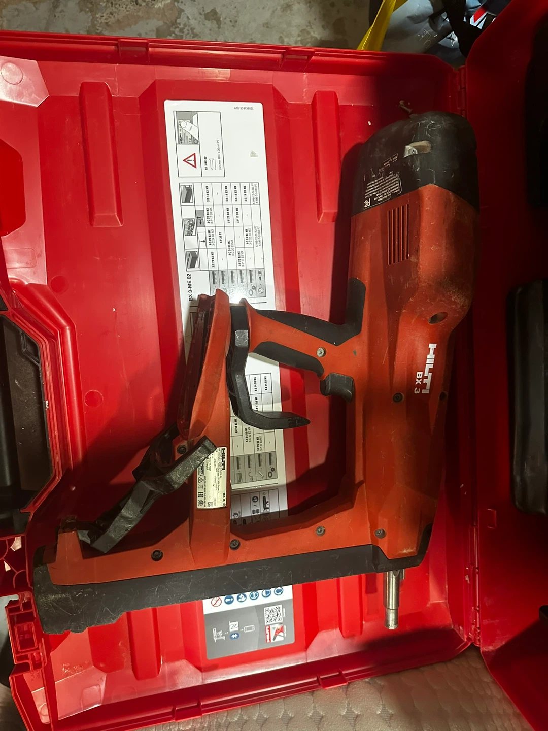 HILTI BX 3 Cordless Fastening Tool