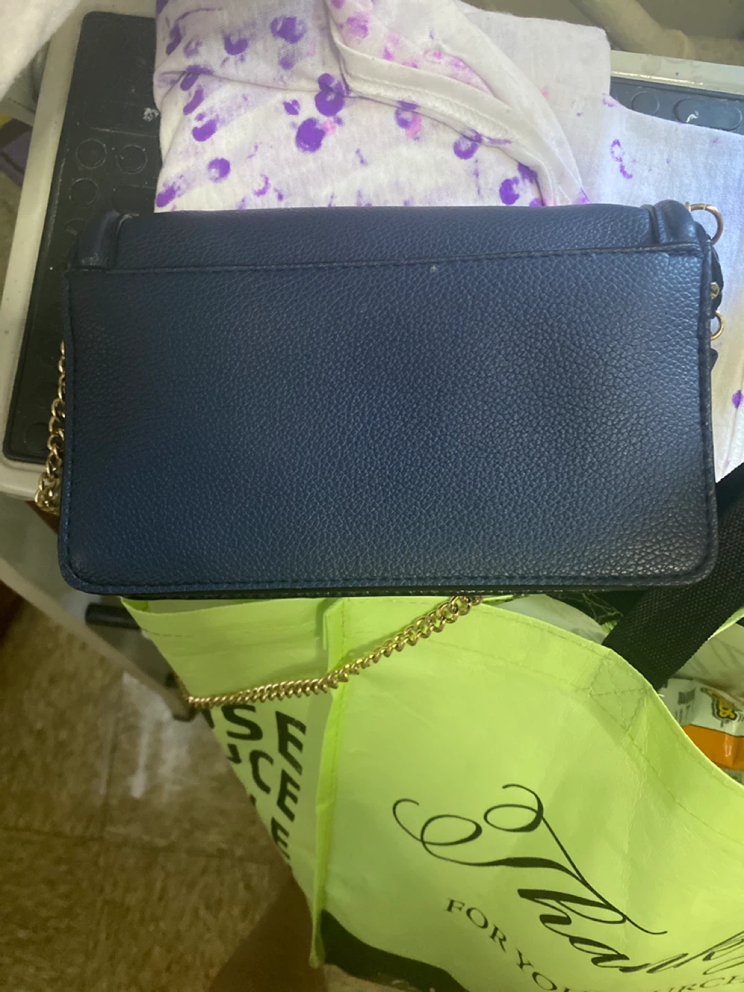 Victoria's Secret Navy Blue Crossbody Bag - photo 2
