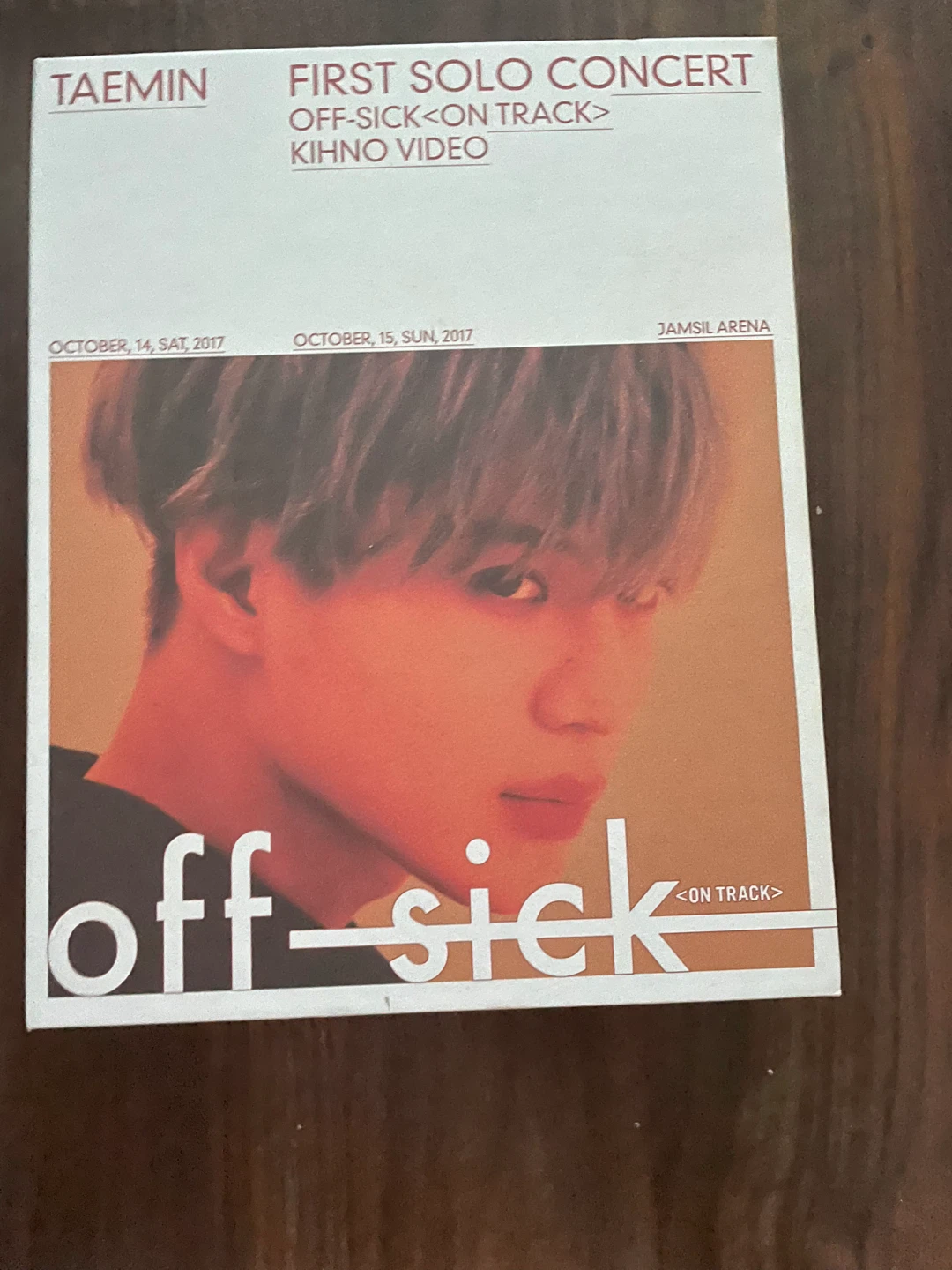 Taemin First Solo Concert Off-Sick Kihno ⚽