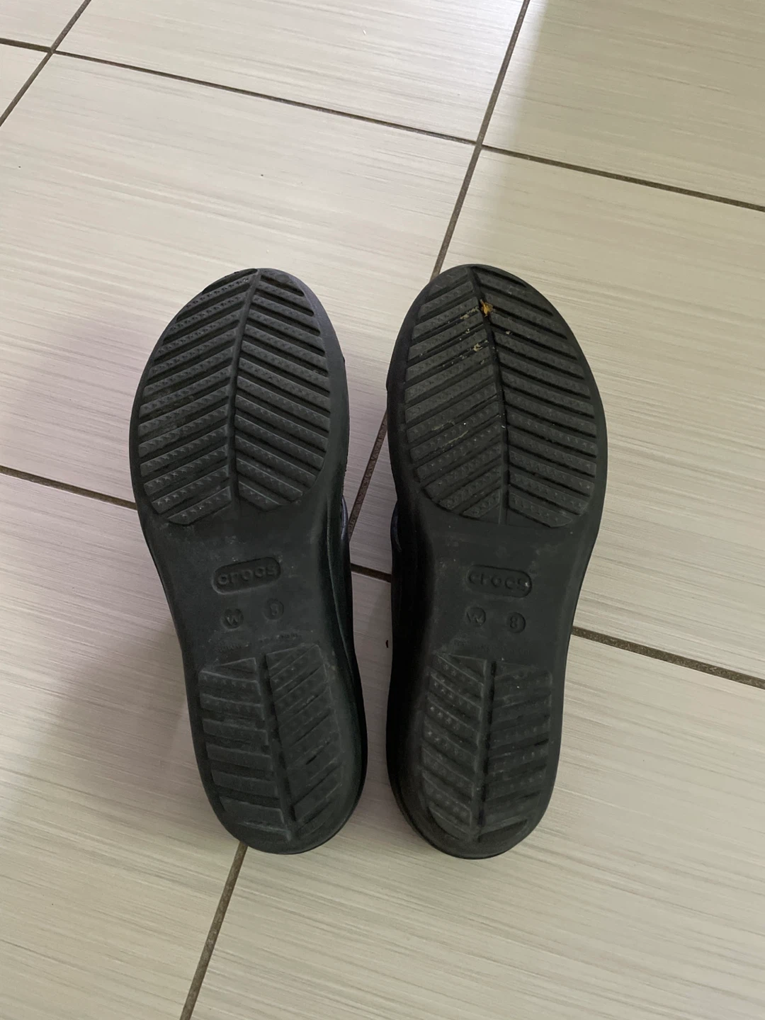 ⚽️Crocs Black Sandals Size 7 - photo 2