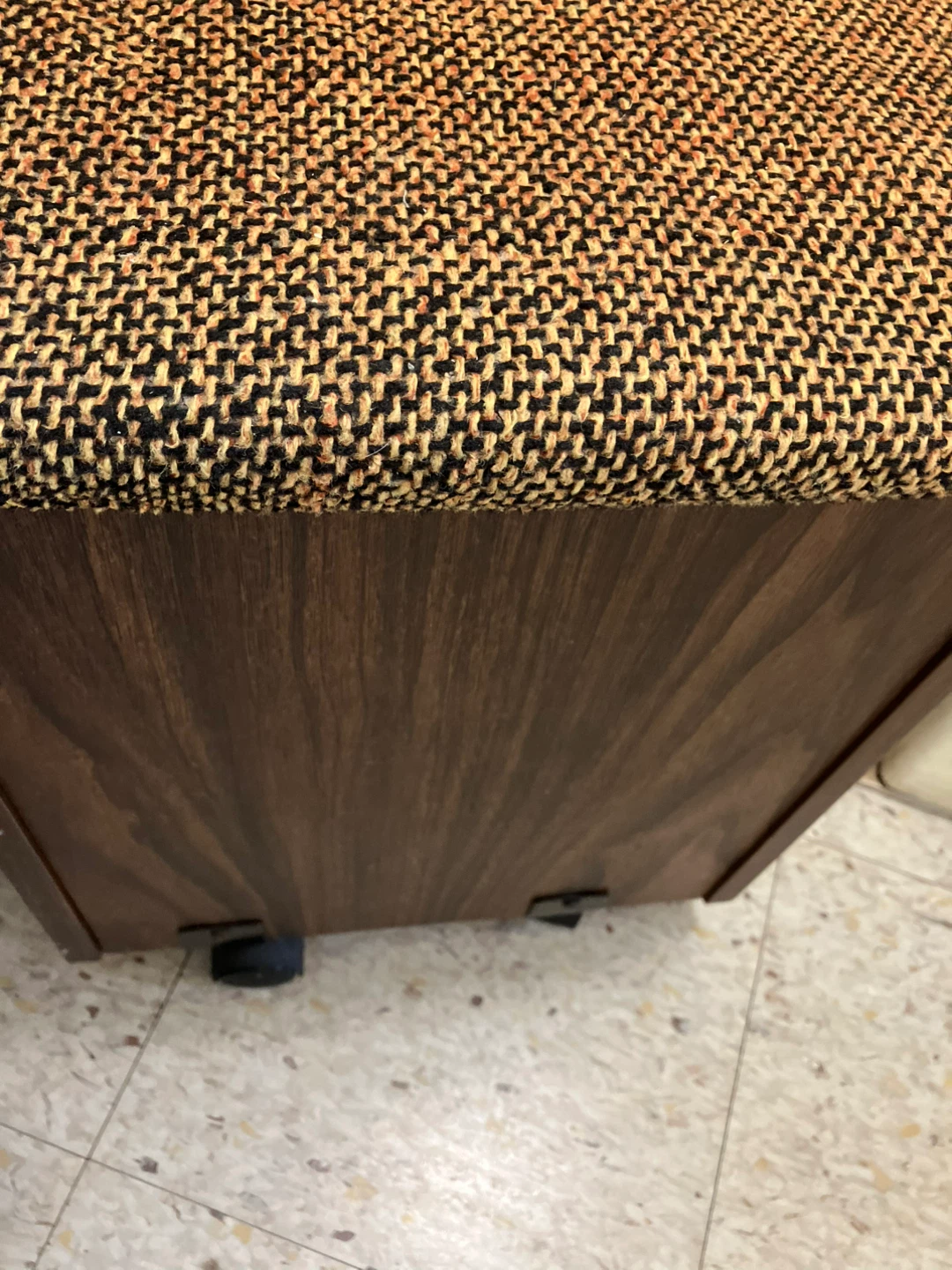 Vintage Storage Ottoman - photo 5