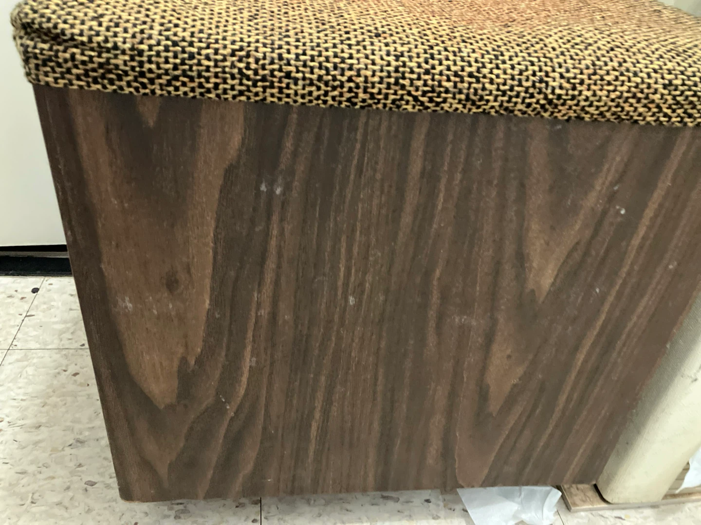 Vintage Storage Ottoman - photo 4