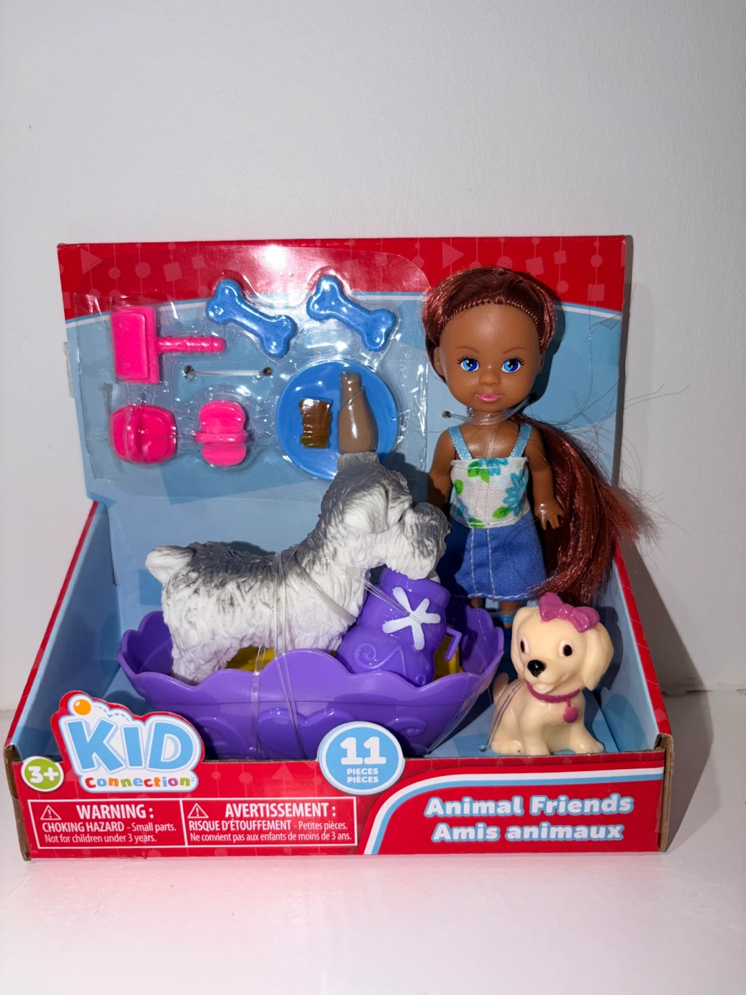 Kid Connection Animal Friends Doll Playset ⚽️