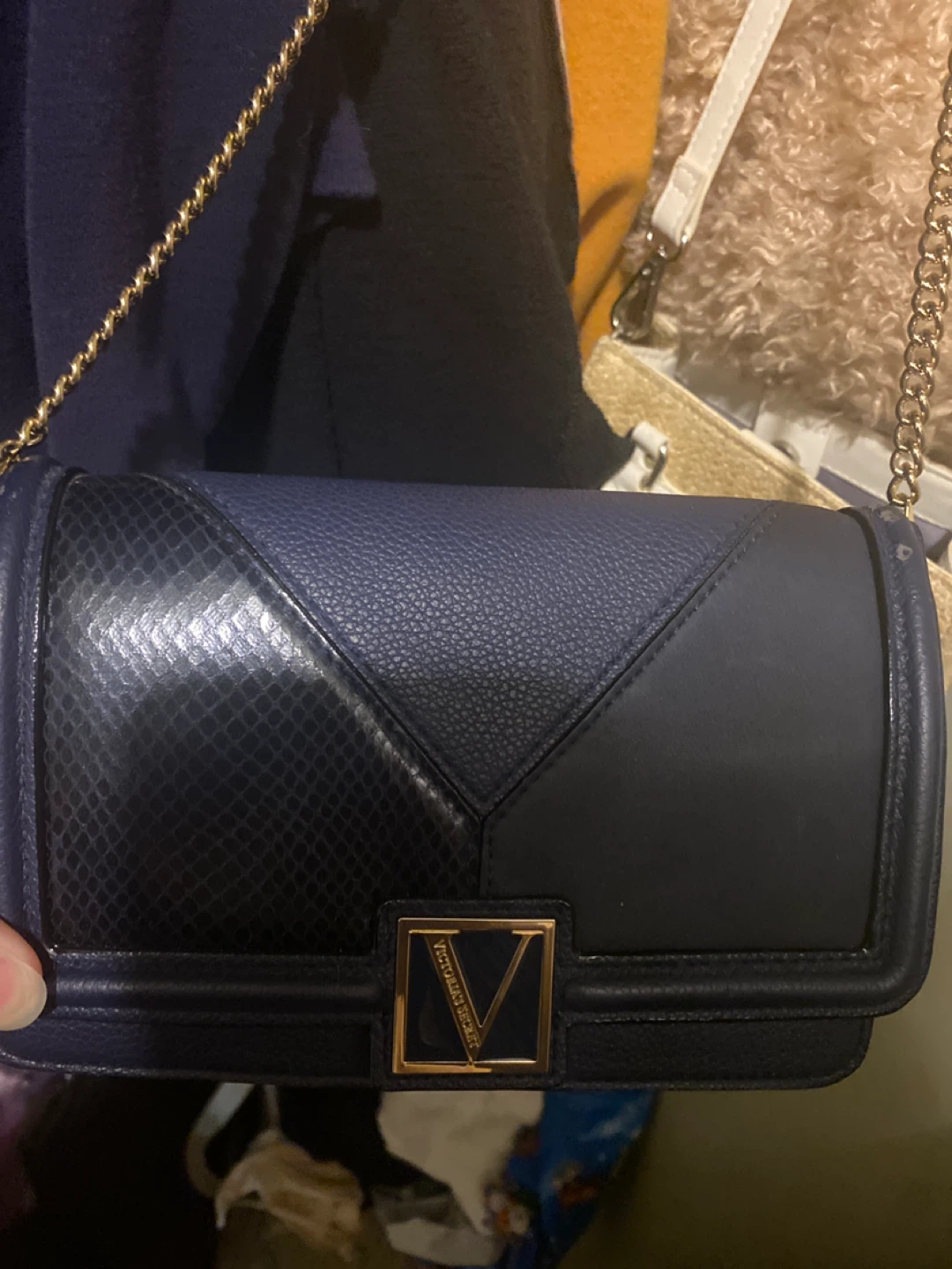 Victoria's Secret Navy Blue Crossbody Bag - photo 3