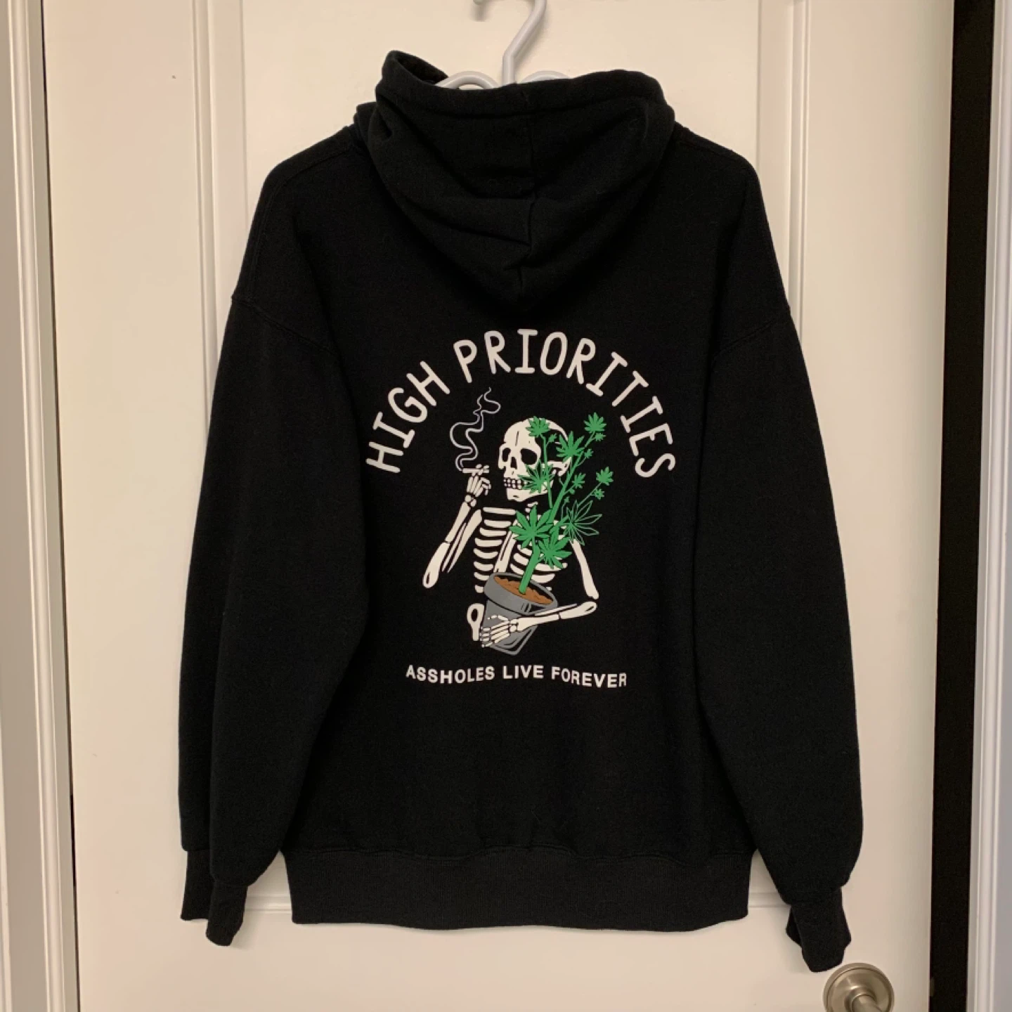 ⚽️ Assholes Live Forever Skeleton Hoodie