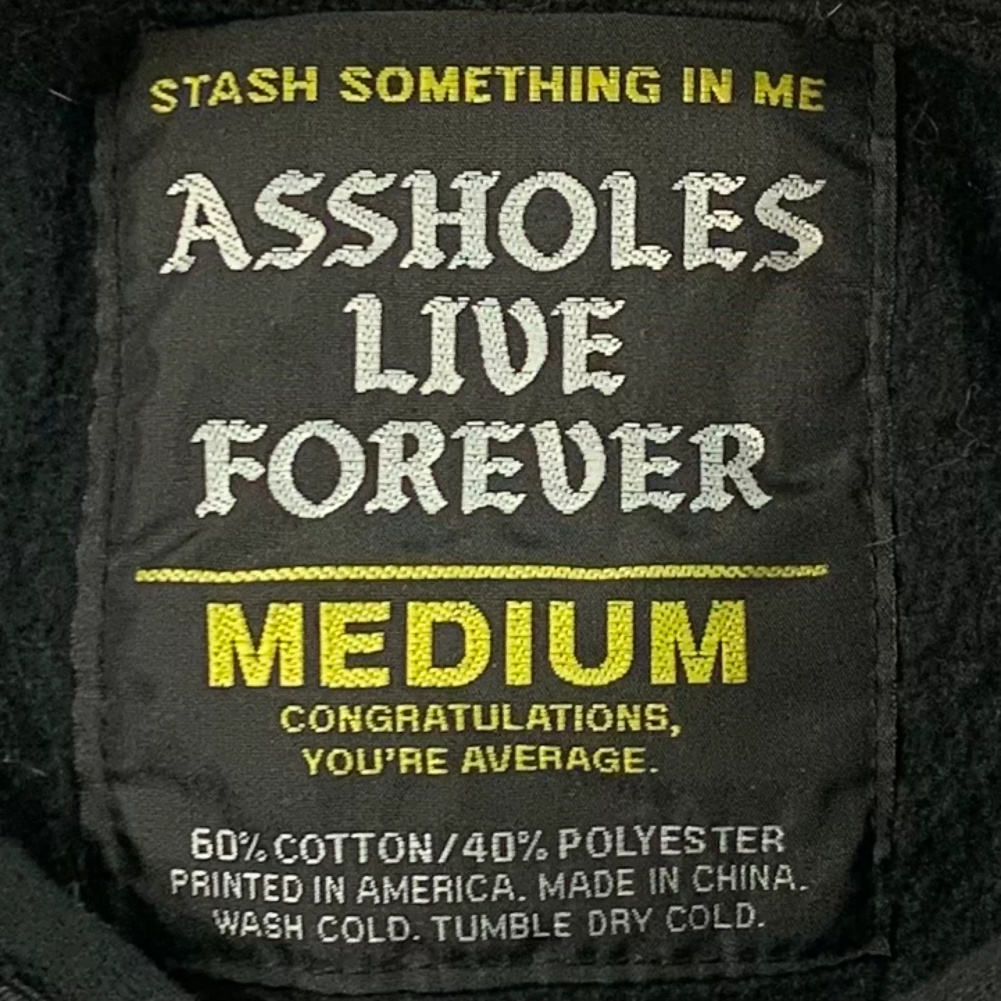 ⚽️ Assholes Live Forever Skeleton Hoodie - photo 4