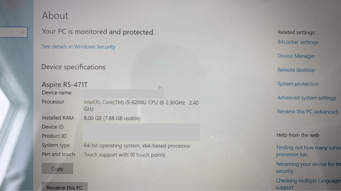 Acer Aspire R14 (R5-471T Series) - need gone ASAP! - photo 3