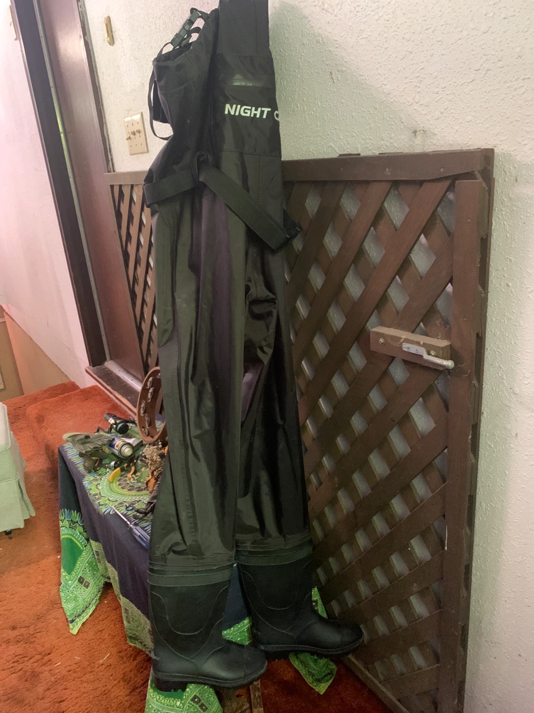 Black Fishing Waders
