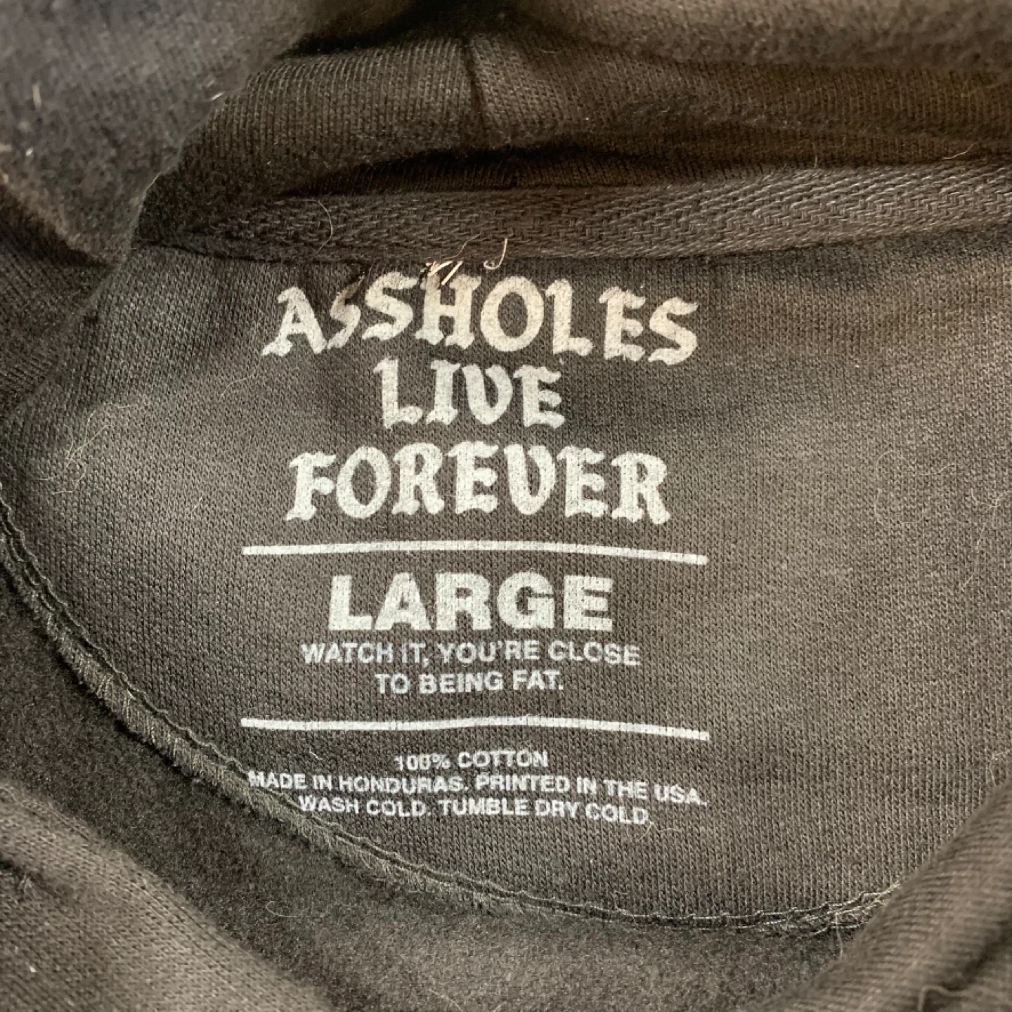 ⚽️ Assholes Live Forever "Always Playing With Fire" Hoodie - photo 3