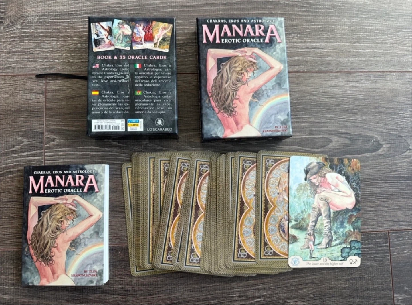 ⚽️Manara erotic oracle cards deck