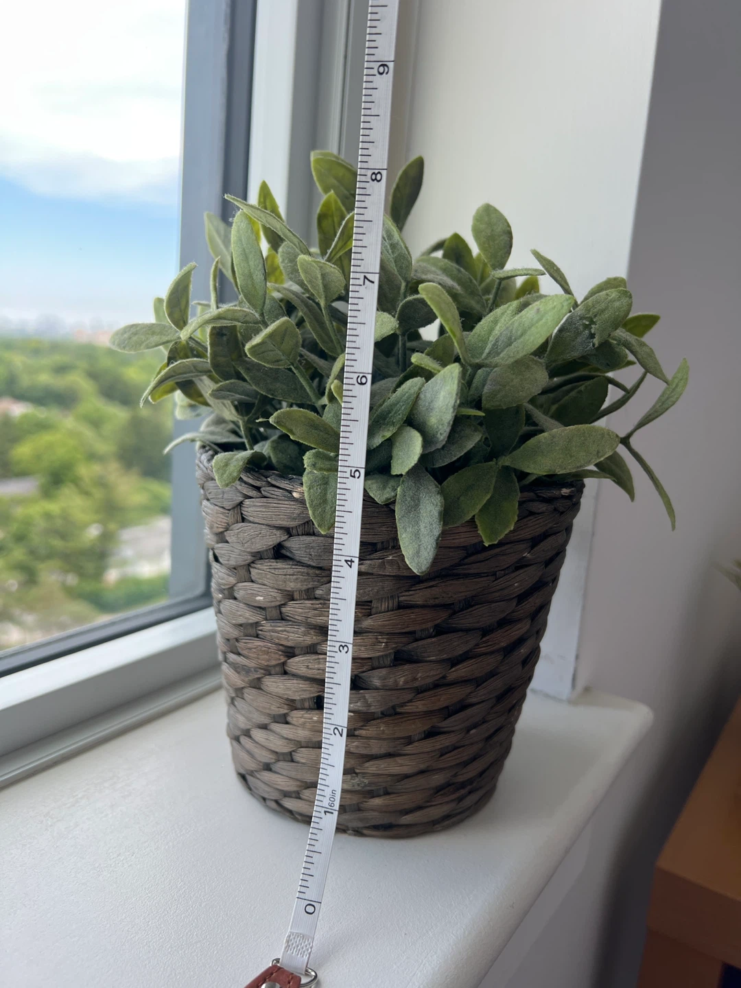Artificial Plant in Wicker Pot ⚽️ - photo 3