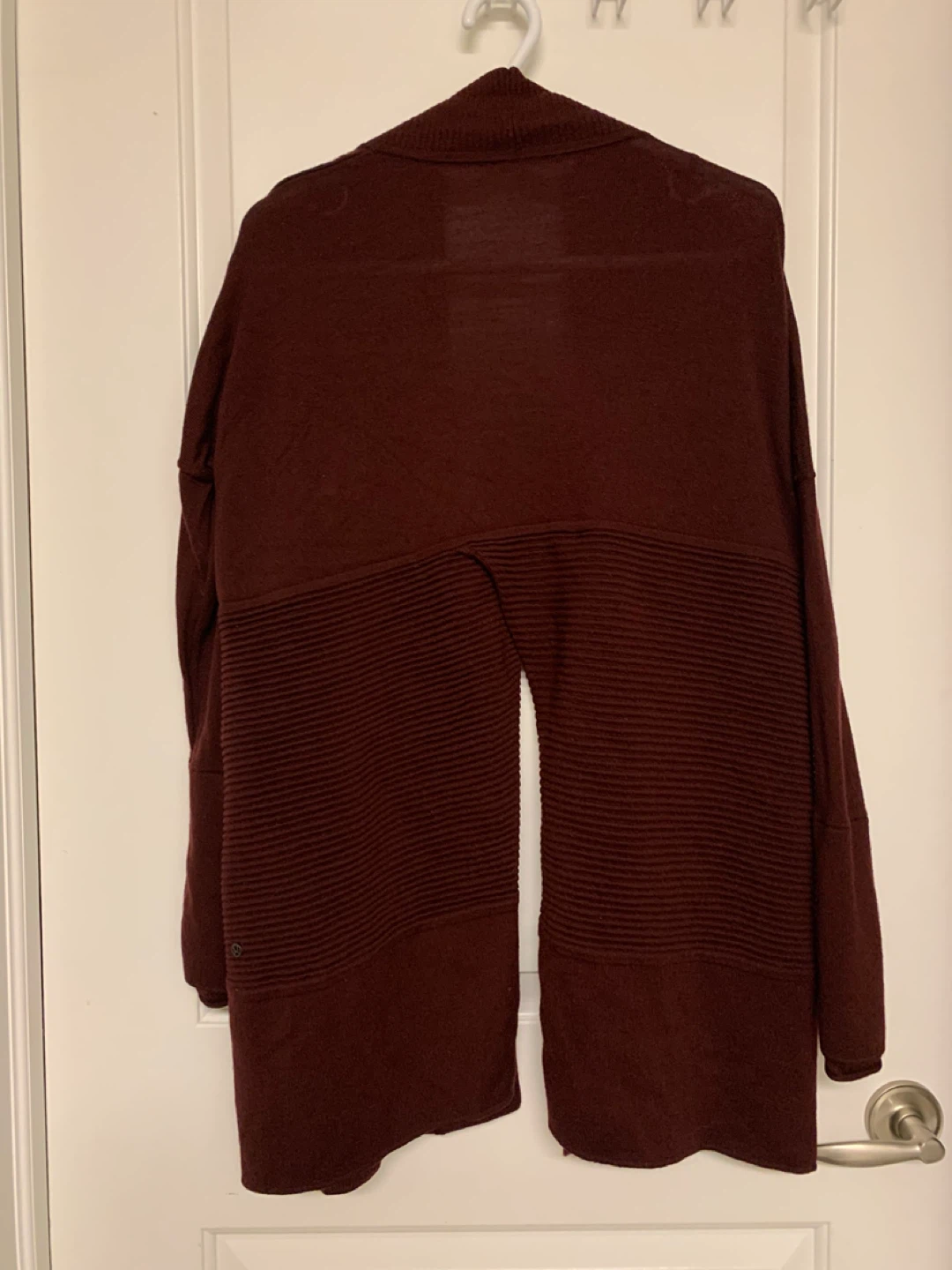 ⚽️ Lululemon Burgundy Cardigan Sweater - photo 2
