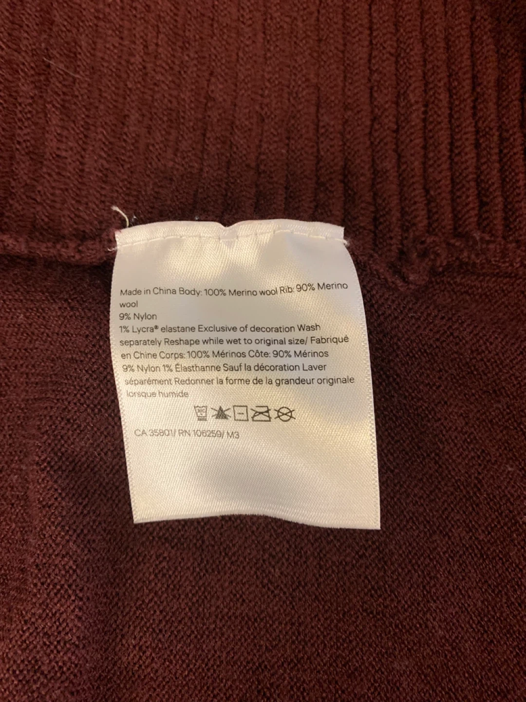 ⚽️ Lululemon Burgundy Cardigan Sweater - photo 4