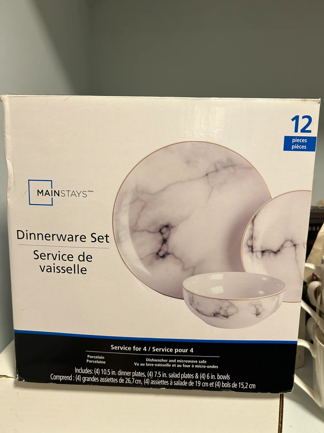 Mainstays 12-Piece Dinnerware Set ⚽️ - photo 2