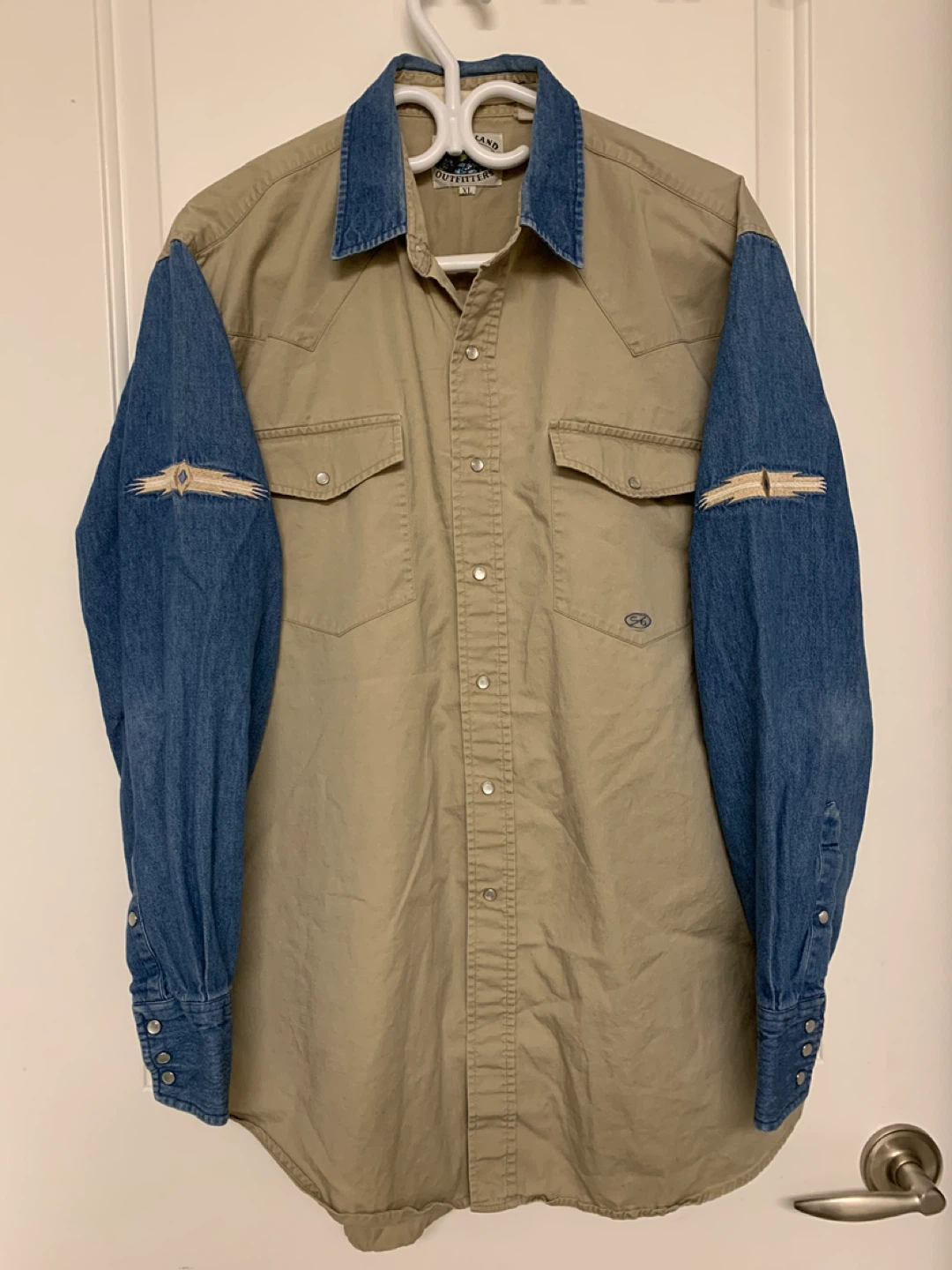 ⚽️ VTG 90s Cumberland Outfitters Western Shirt XL