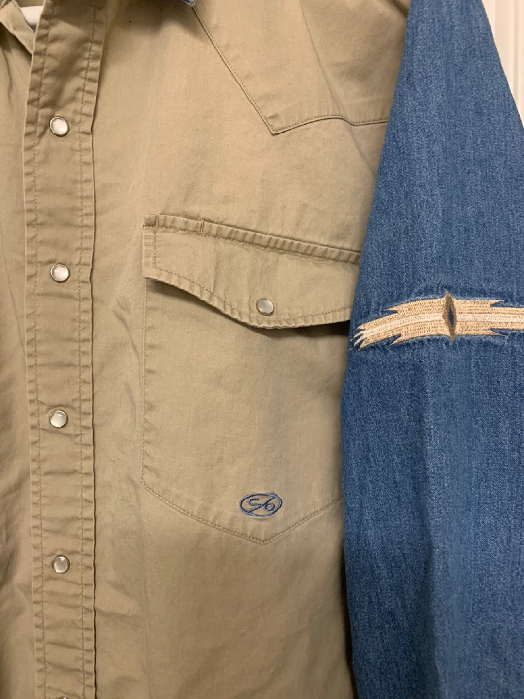 ⚽️ VTG 90s Cumberland Outfitters Western Shirt XL - photo 3